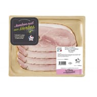 Jambon cuit supérieur avec couenne aux herbes (4 tranches) 220g