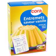 Cora entremets saveur vanille 192g