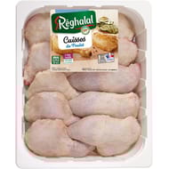 Reghalal cuisses de poulet blanc avec dos halal x10