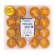 Coudène Tielles apéro lot de 16x25g dont 4 offertes 400g
