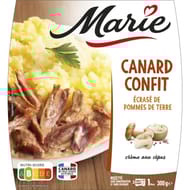 Marie Canard confit écrasé de pomme de terre et crème aux cèpes 300g