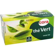 Cora thé vert 25 sachets fraîcheur soit  45g