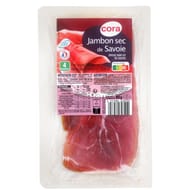 Cora jambon sec de Savoie 4 tranches 80g