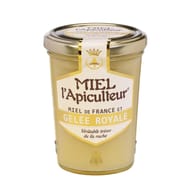 Miel l'apiculteur miel de france et gelée royale pot verre 250 g