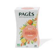 Pages infusion bio yuzu mandarine x20s 30g