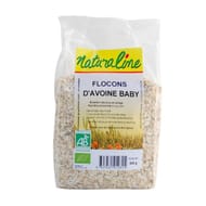 Naturaline flocons d'avoine baby bio 500g