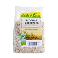 Naturalilne flocons 5 céréales bio 500g