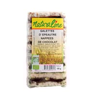 Naturaline galettes épautre nappées chocolat bio 150g