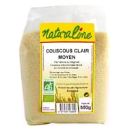 Naturaline couscous de blé clair bio 500g
