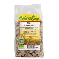 Naturaline  Riz 3 saveurs bio  500G