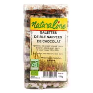 Naturaline galettes de blé nappées de chocolat bio 150g