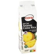 Cora jus d'ananas Costa Rica brique 1l
