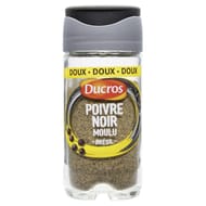 Ducros poivre noir moulu doux 32g