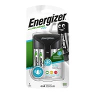 Energizer chargeur pro + 4 piles rechargeables AA 2000 mAh 262g