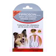 Fiprosoin pipette antiparasitaire x2 pour grand chien