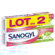 Sanogyl dentifrice soin essentiel gencives 2x75ml