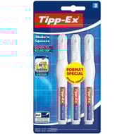 Bic tipp ex stylo correcteur shake n'queeze x 3 offre special