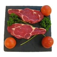 Viande bovine :  côte ***   à l'os à griller