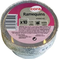 Cora ramequin x10 aluminium