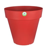 Riviera bac soleilla rond diamètre 40cm rouge