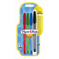 Papermate stylo inkjoy 100 cap moyenne x4