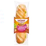 Daunat Le Moelleux sandwich viennois jambon emmental 230g