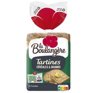 La boulangère tartines campagne céréales 450g