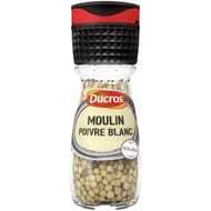 Ducros moulin poivre blanc classique N° 6  39g