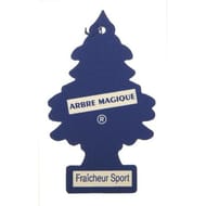 Arbre magique desodorisant voiture parfum sport 11g