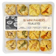 16 feuilletés paniers 200g
