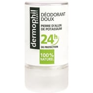 Dermophil expert déodorant doux pierre d'alun de potassium 115g