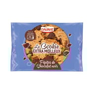 Daunat Cookie Gourmand Nature Pépites de Chocolat 70g