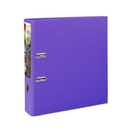 Exacompta classeur à levier prem'touch dos de 80 mm violet