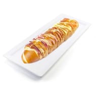 Pain bretzel long 40 toasts garni saumon fume, jambon bl 600g poulaillon