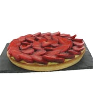 Tarte fraises 8 parts