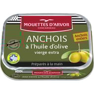 Les mouettes d'Arvoir anchois à l'huile d'olive 100g