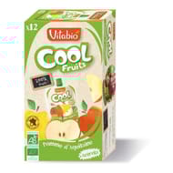Vitabio cool fruits pomme d'aquitaine 12x90g