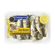 Filets de sardines citron et marinade aux herbes de Provence 275g