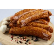 Saucisse a cuire fumee pur porc poche