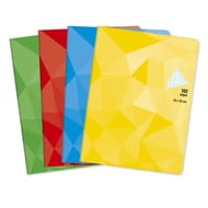 Cora cahier piqure 24x32 192p grands carreaux 90 g couverture vernie