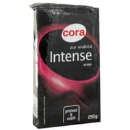 Cora café moulu pur arabica intense 250 g
