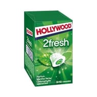 Hollywood 2fresh menthe verte s/sucres 3x10 dragées 66g