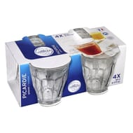 Duralex lot de 4 gobelets 16cl Picardie