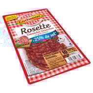 Cochonou rosette 10 grandes tranches au goût intense -25% de sel 100g