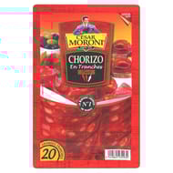 Cesar Moroni chorizo fort 20 grandes tranches - 100 g