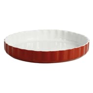 Moule à tarte 28cm coloris framboise