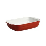 Plat à four rectangulaire  25x15cm coloris framboise