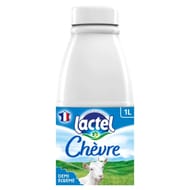 Lactel lait de chèvre demi-écrémé 1l