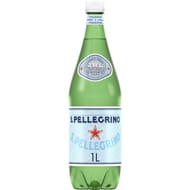 San Pellegrino eau minérale naturelle gazeuse 1L