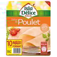 Isla Délice délice poulet 10 tranches 300g
